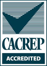 Accredited by the Council on Accreditation of Counseling & Related Educational Programs (CACREP)