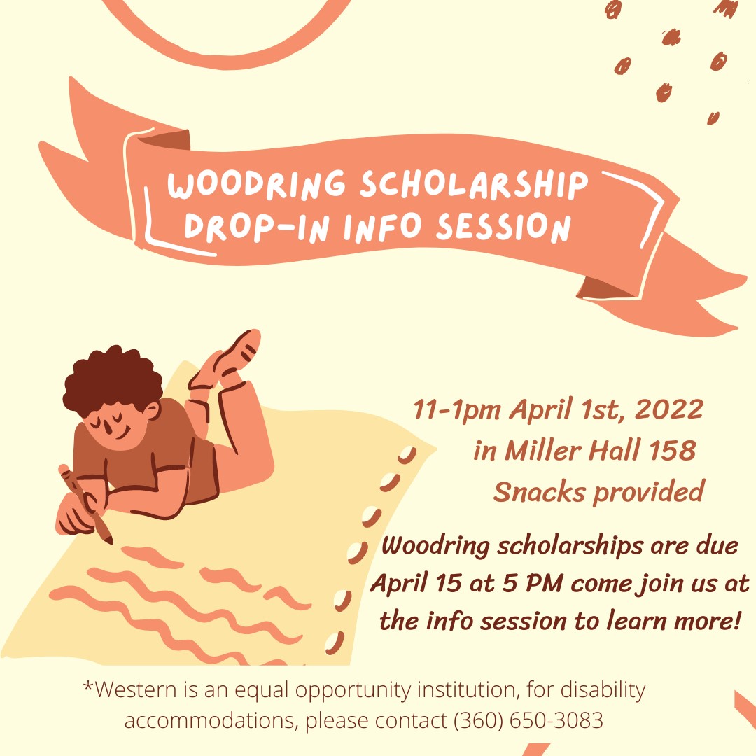 Woodring Scholarship Drop in Info Session