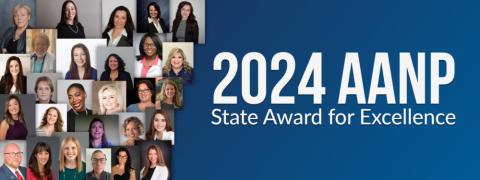 2024 American Association of Nurse Practitioners state award banner